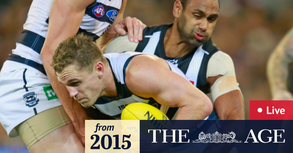 Live AFL Geelong v Collingwood